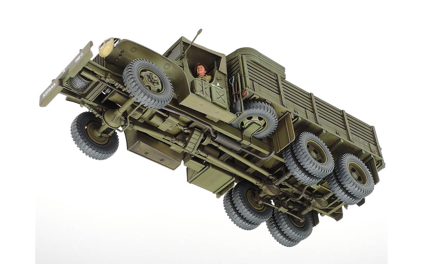 TAMIYA U.S. 2½-TON 6X6 CARGO TRUCK US 2.5Ton 6x6 Cargo Truck - Tamiya 35218 | kingshobby.com