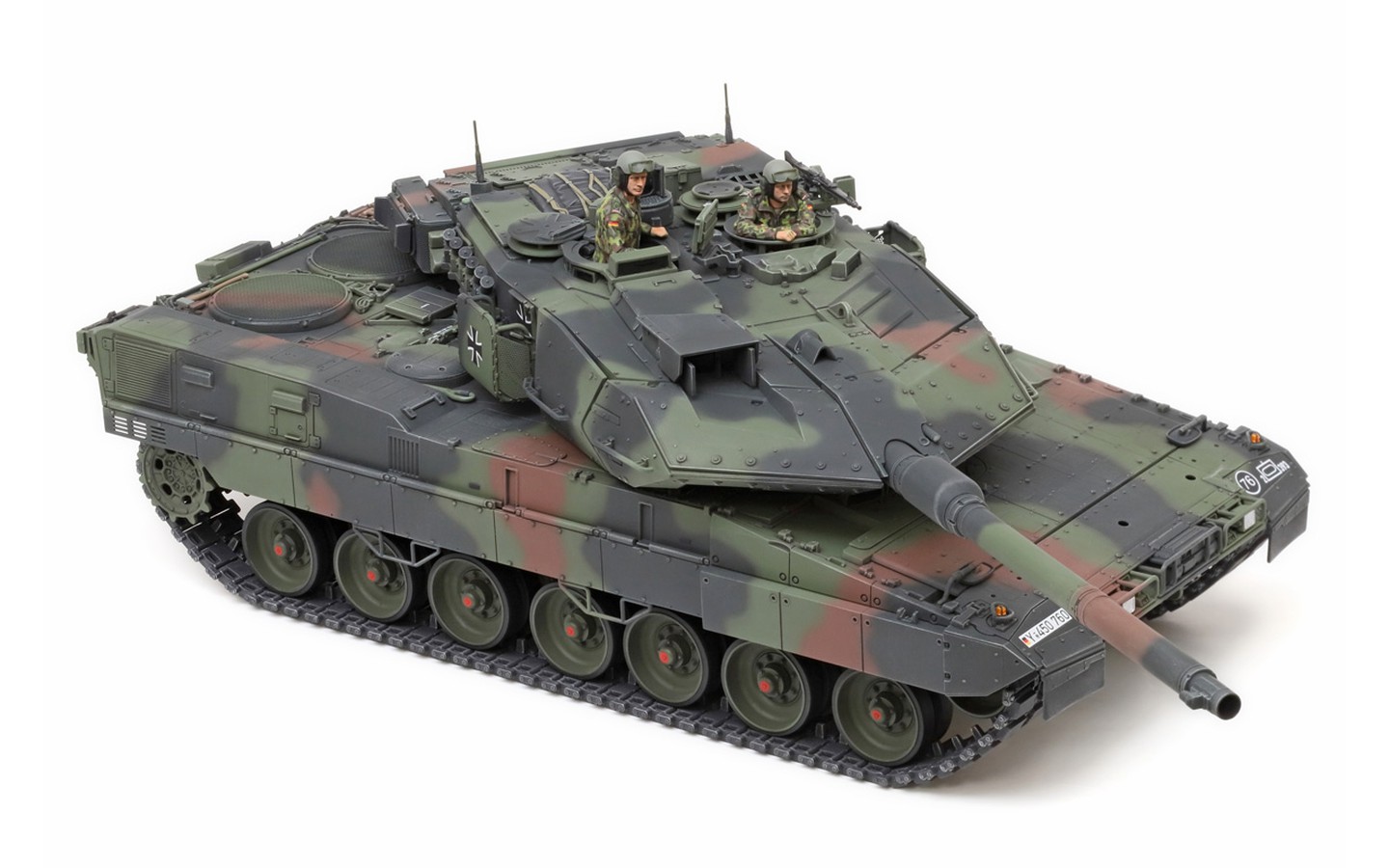 Leopard 2 A7V, German Main Battle Tank - Tamiya 35387 | kingshobby.com
