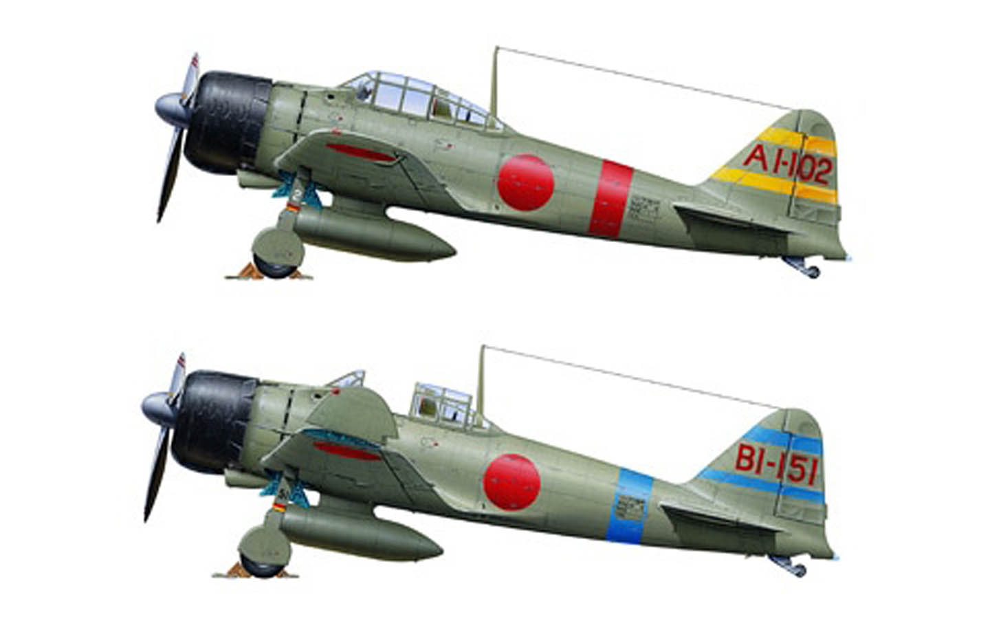 Mitsubishi A6M2B Zero Fighter - Tamiya 60317 | kingshobby.com
