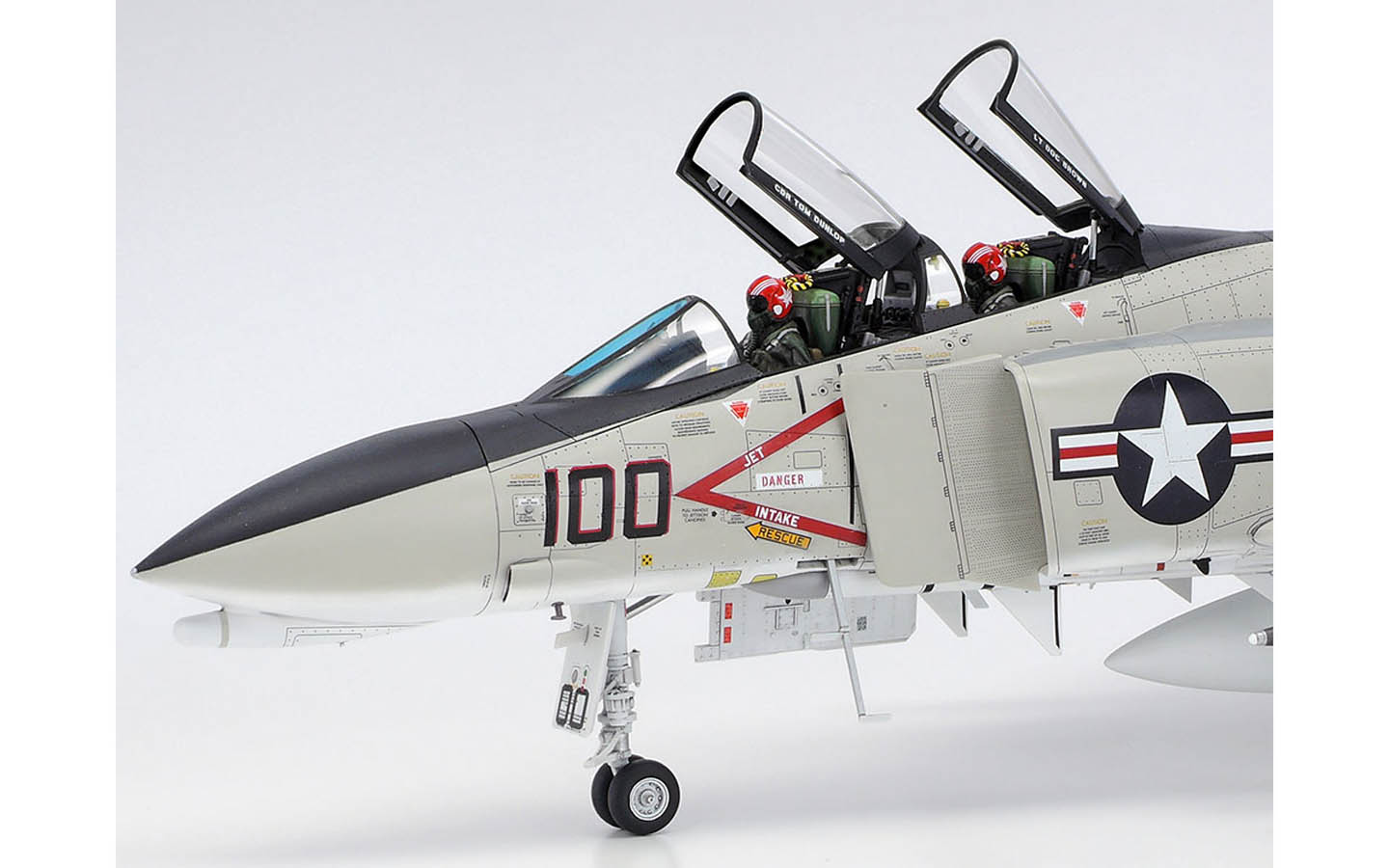 Maquette Tamiya 1/48 McDonnell Douglas F-4B Phantom II – Avion Militaire, Kit à Monter, Réf. 61121