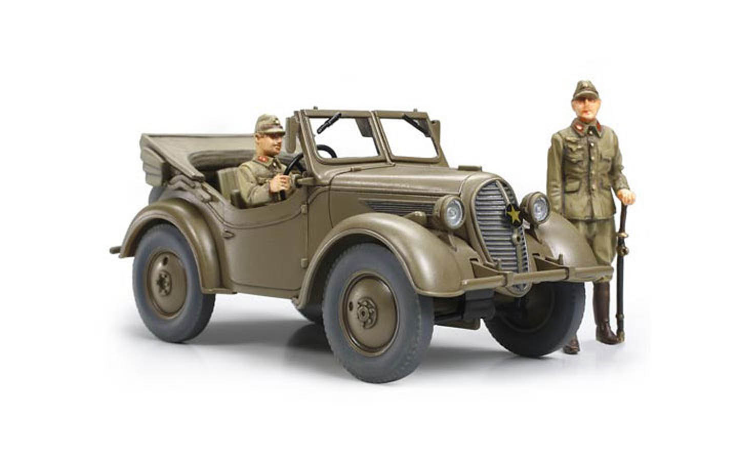 Kawasaki Ki-61-Id Hien (Tony) & 4x4 Light Vehicle Kurugane Set