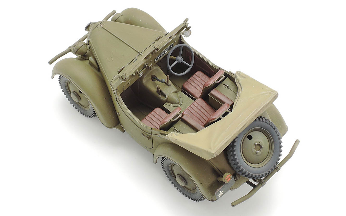 Kawasaki Ki-61-Id Hien (Tony) & 4x4 Light Vehicle Kurugane Set
