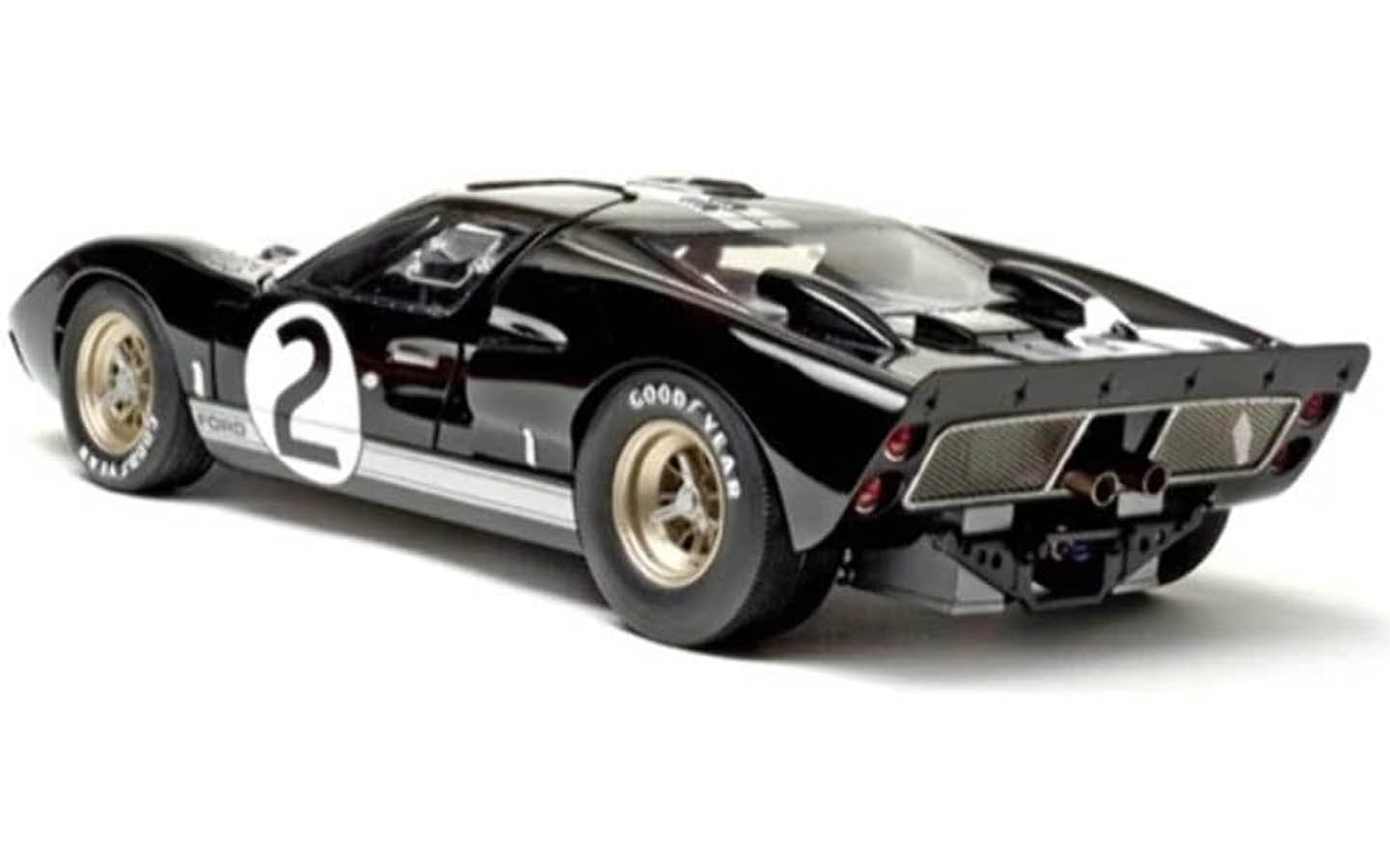 1/12 トランペット マグニファイア フォードGT-40 MK.II 66 Ford GT40 Mk II, The 1966 Le Mans Winning GT Coupe - Trumpeter