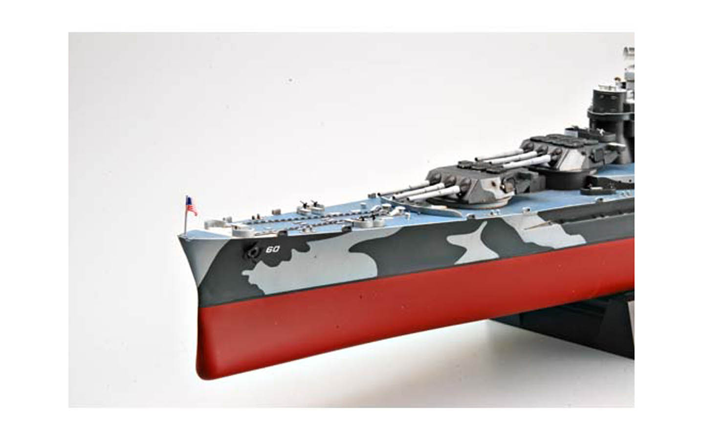 トランペッター 1/350 アメリカ海軍 BB-60 アラバマ 1942 05307 プラモデル USS Alabama BB60 Battleship 1/350 Trumpeter