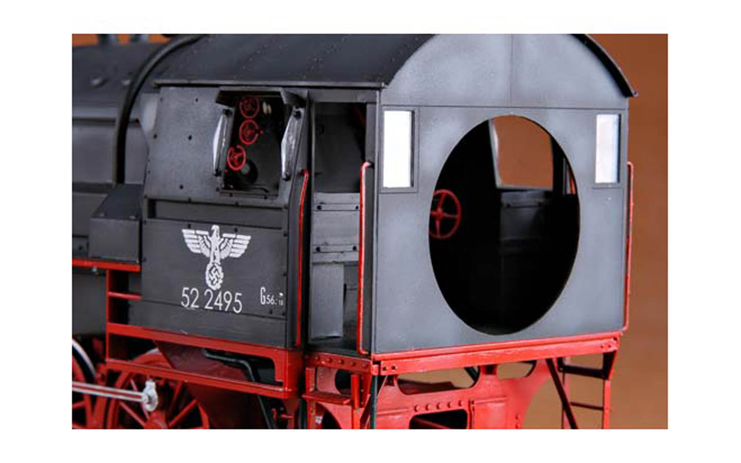 Baureihe 52 mit Steifrahmentender - Kriegslokomotive BR52