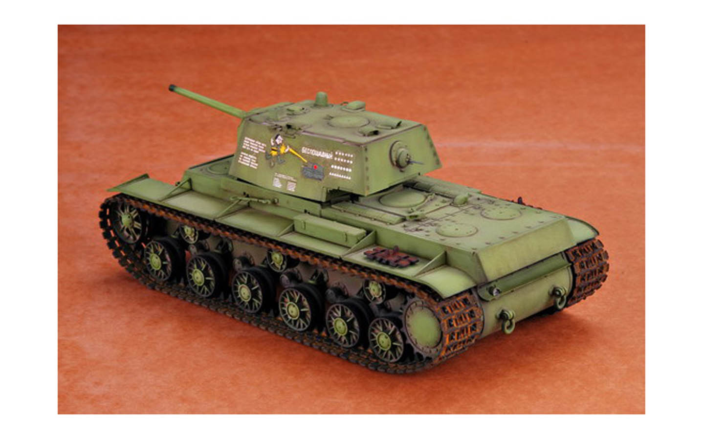 Russia KV-1 Model 1942 Simplified Turret Tank - Trumpeter 00358 ...