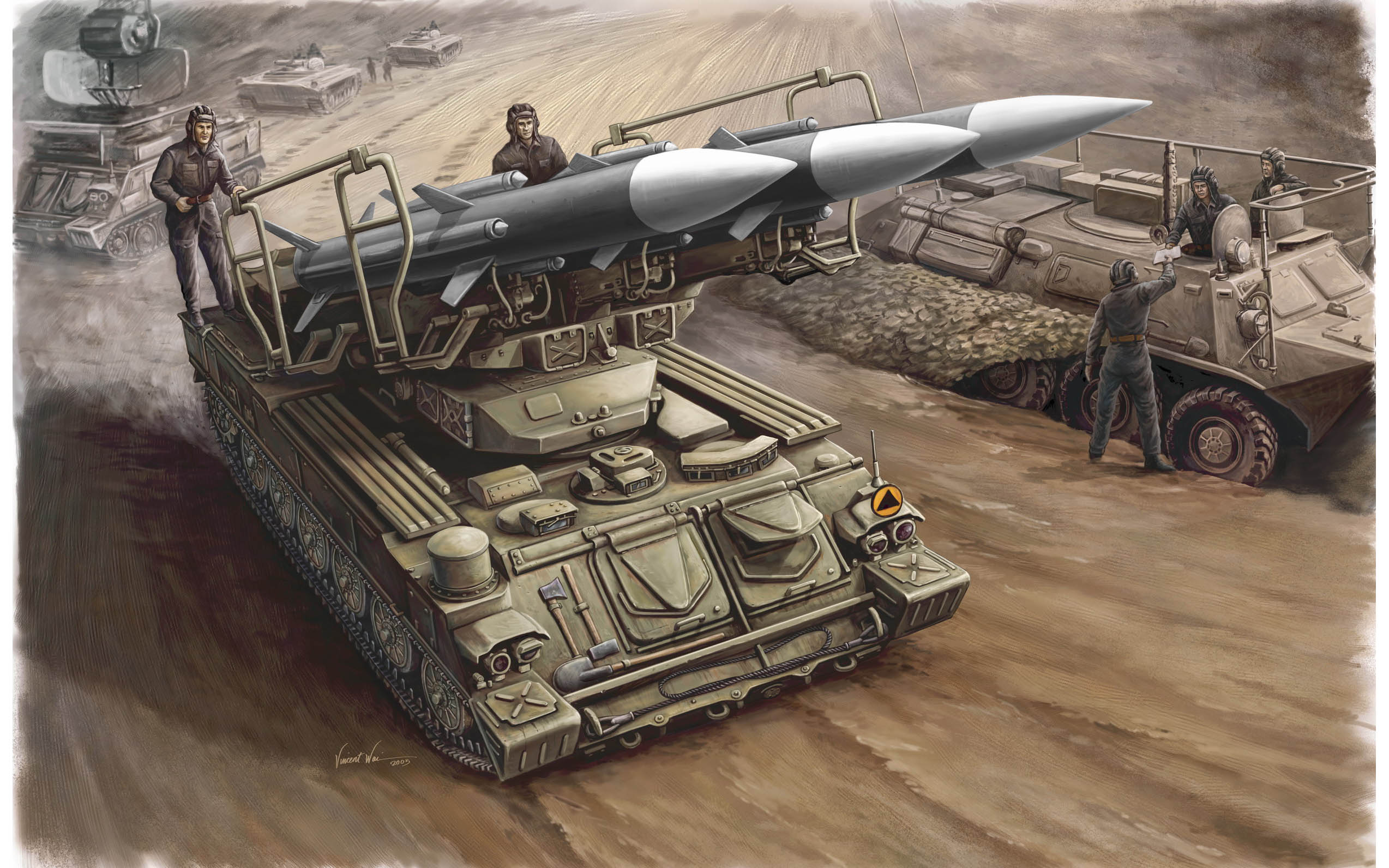 Russia SAM-6 Antiaircraft Missile - Trumpeter 00361