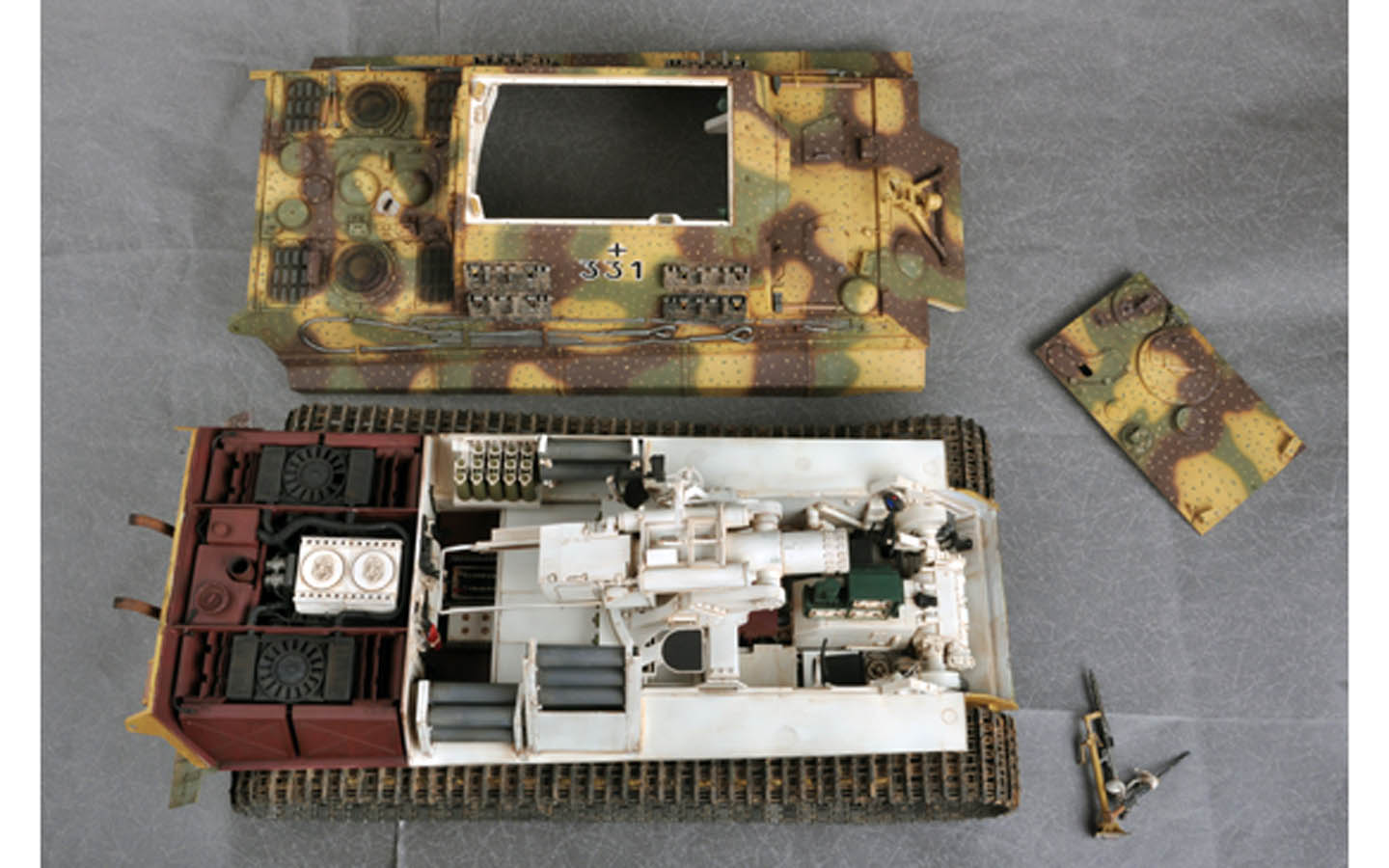 German Sd.Kfz. 186 Jagdtiger Tank - Trumpeter 00923 | kingshobby.com