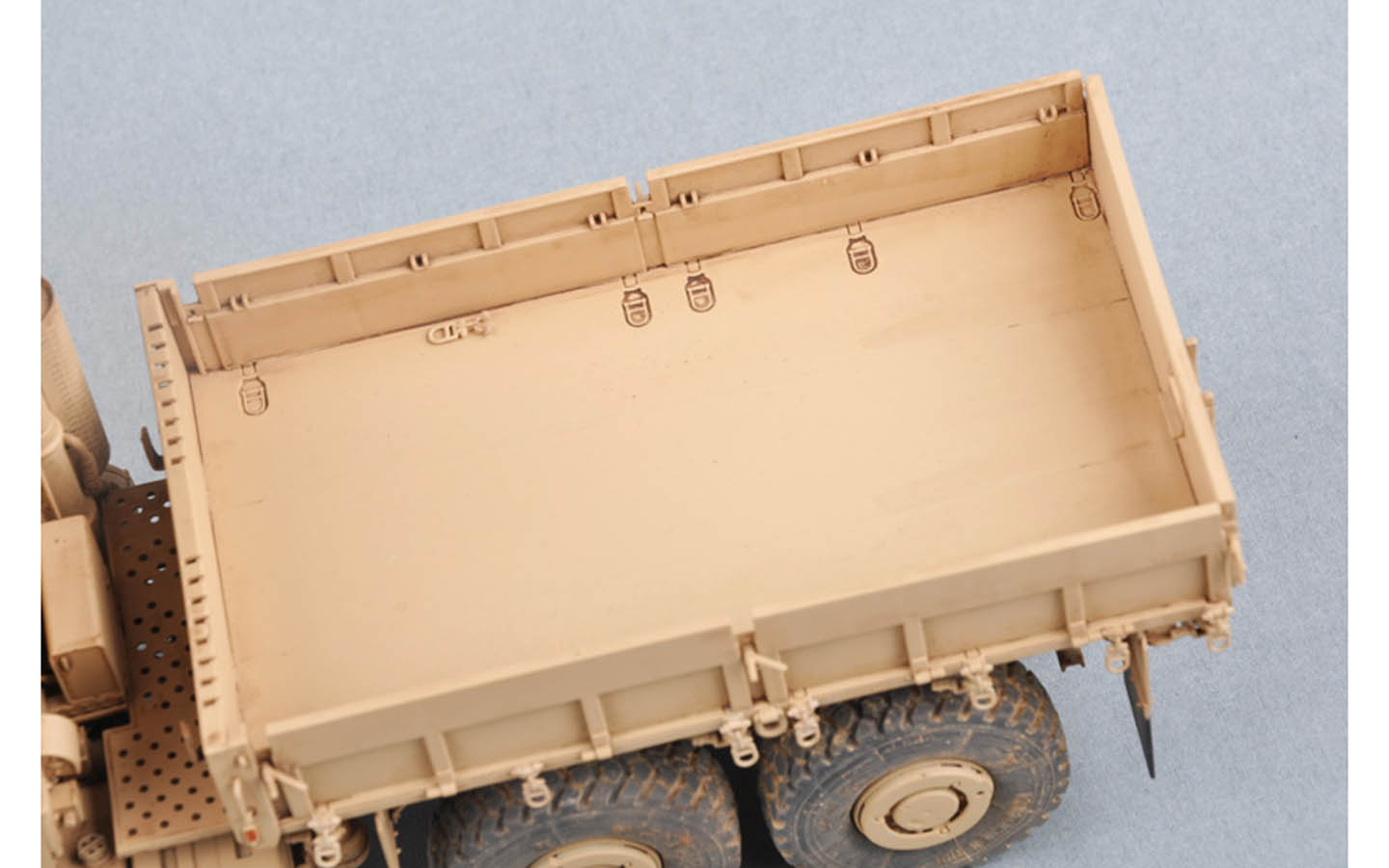 TRUMPETERプラモデル MK.23 MTVR Cargo Truck 1/35 Built Trumpeter 01011 Modern US MK.23 MTVR Cargo Truck