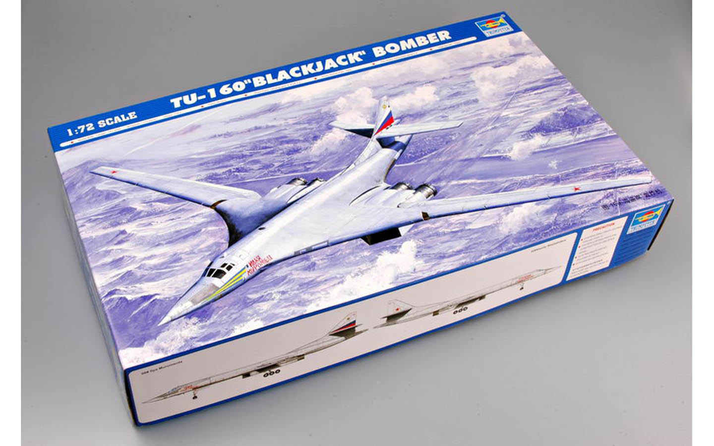 Tu-160, Blackjack, Bomber - Trumpeter 01620 | kingshobby.com 