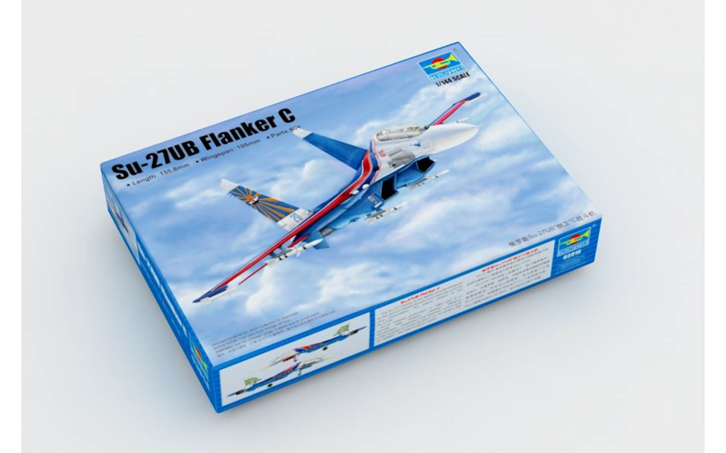 Su-27UB Flanker C - Trumpeter 03916 | kingshobby.com