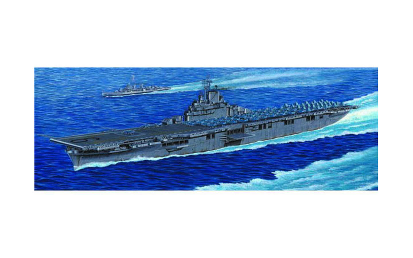 U.S. Aircraft Carrier CV9 Essex, 1943 Trumpeter 05602