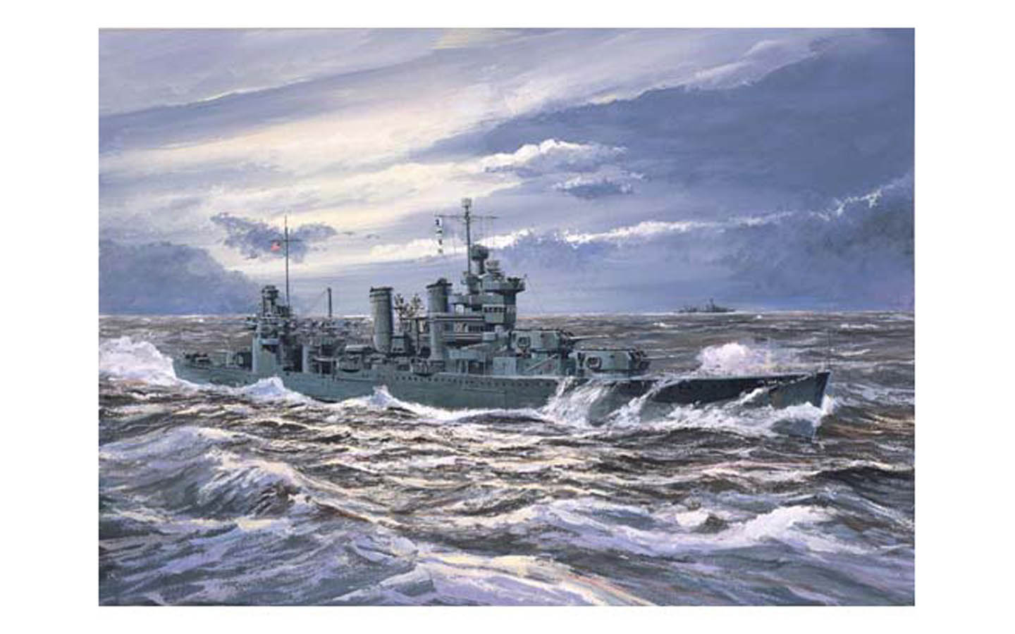 USS New Orleans CA32 1942 Trumpeter 05742