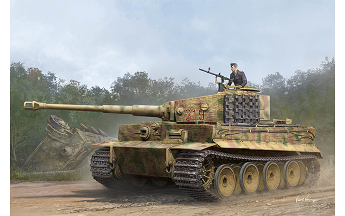★TIGER Ⅰ★Sd.Kfz.181 ★DRAGON w/Zimmerit s-l1600.jpg