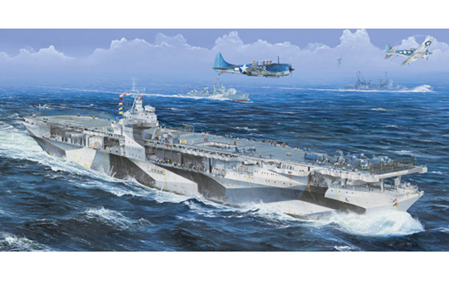 USS Ranger CV-4 - Trumpeter 05629 | kingshobby.com