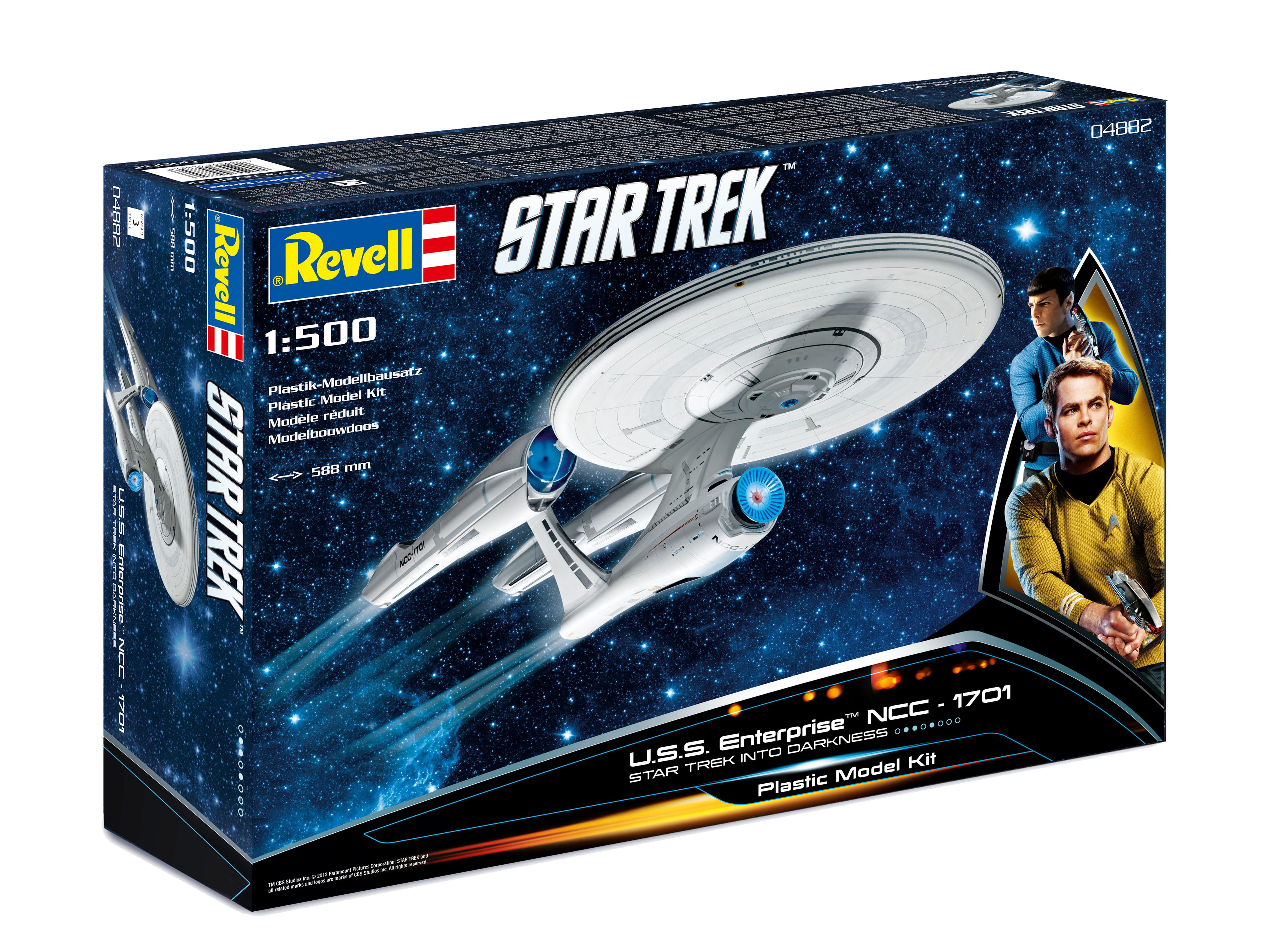 Revell USS Enterprise NCC-1701 プラモデル Amazon.co.jp: Revell Star Trek USS Enterprise NCC 1701 : Hobbies