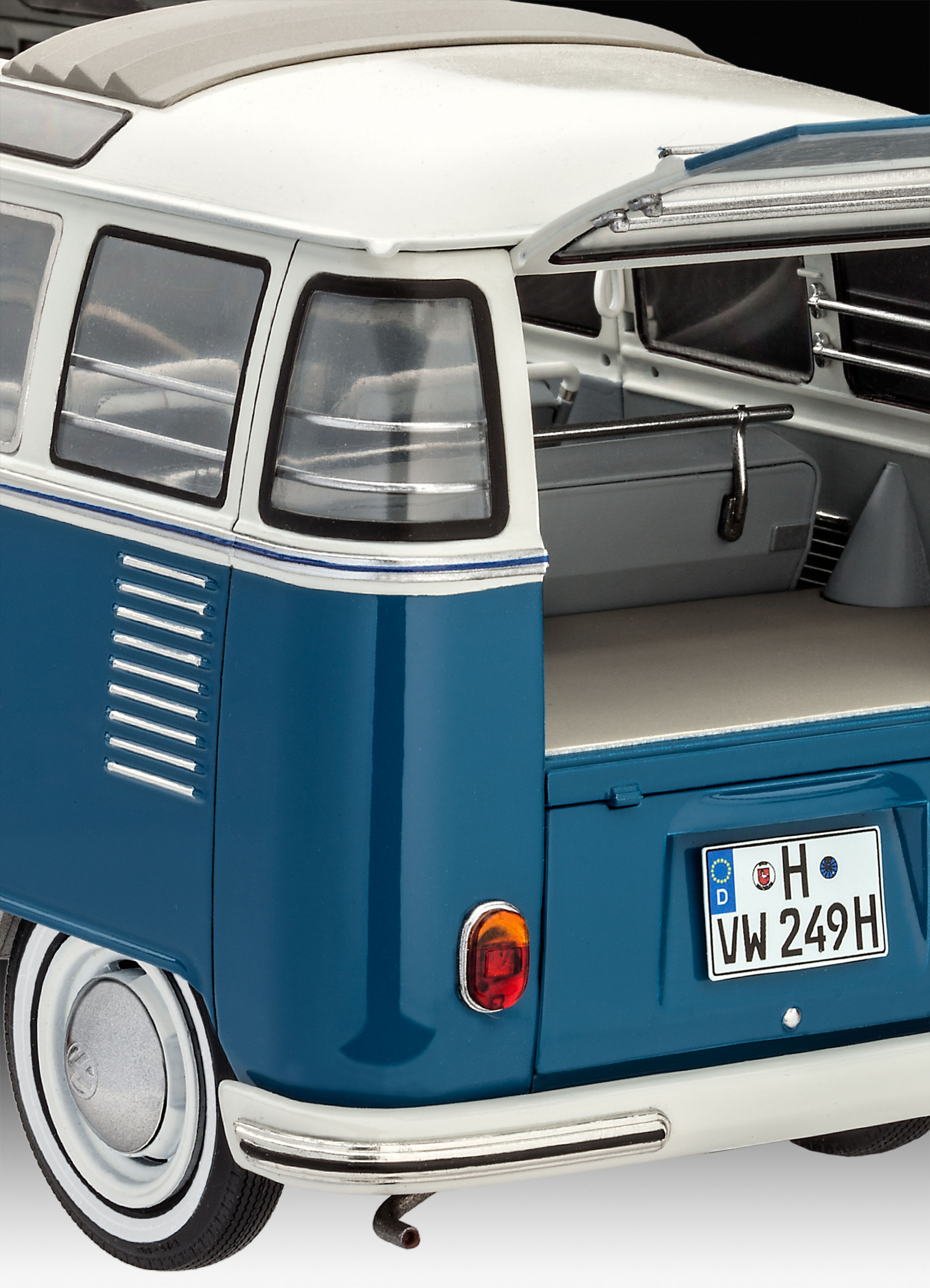 VW Type 2 T1 Samba Bus - Revell 07009 | kingshobby.com