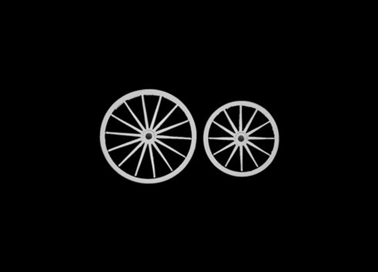 Western stagecoach wheel Andrea S4A40