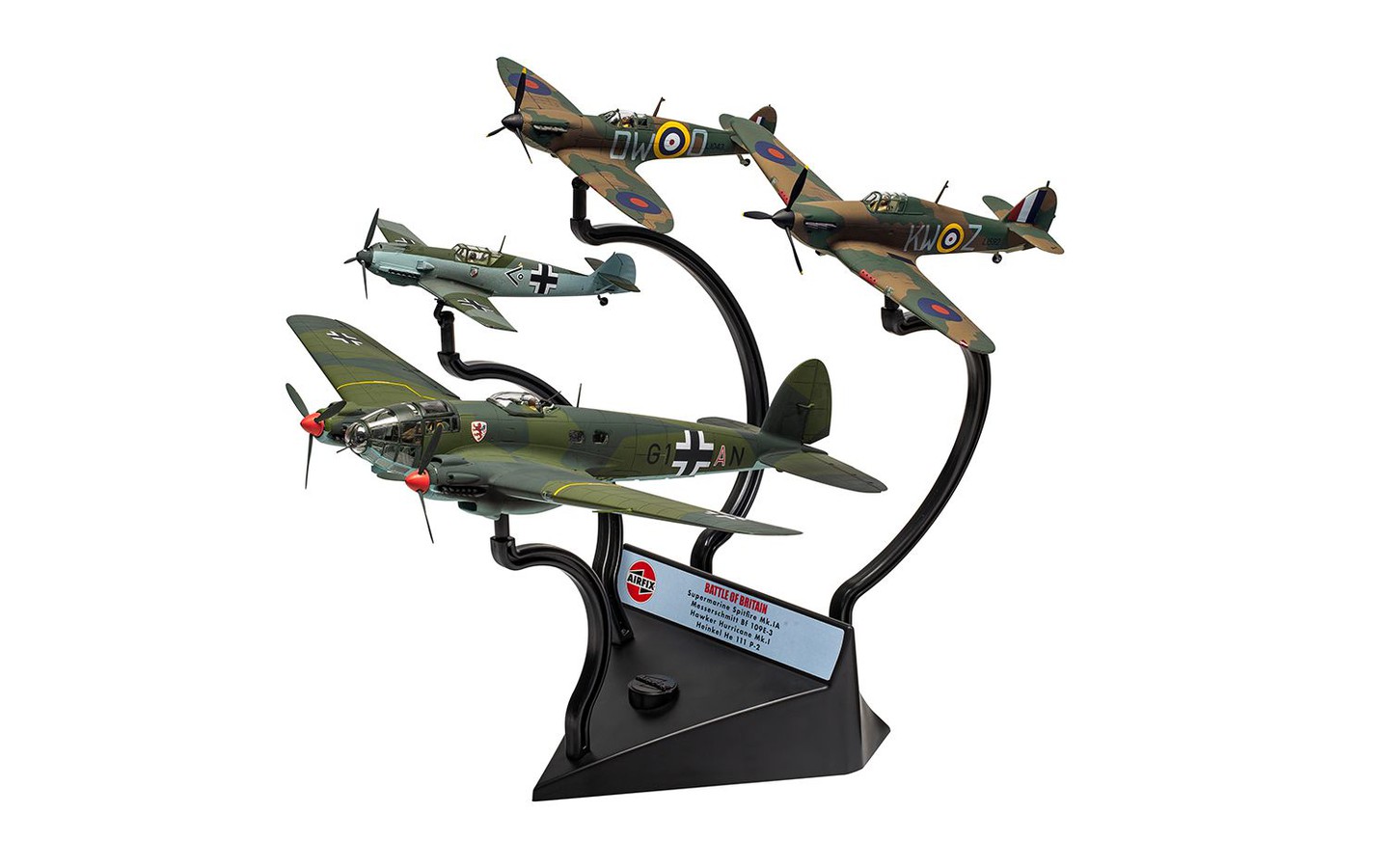 貴重AIRFIX製　1／７２バトル・オブ・ブリテン５０周年記念（３機種）未組立 Battle of Britain - Gift Set - Airfix A50173A | kingshobby.com