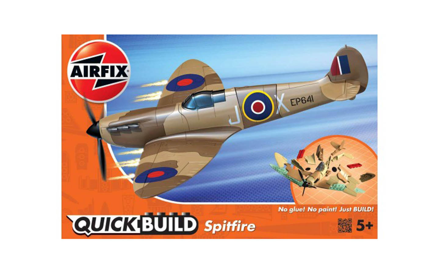 Airfix QUICK BUILD Spitfire (Desert) Airfix J6011