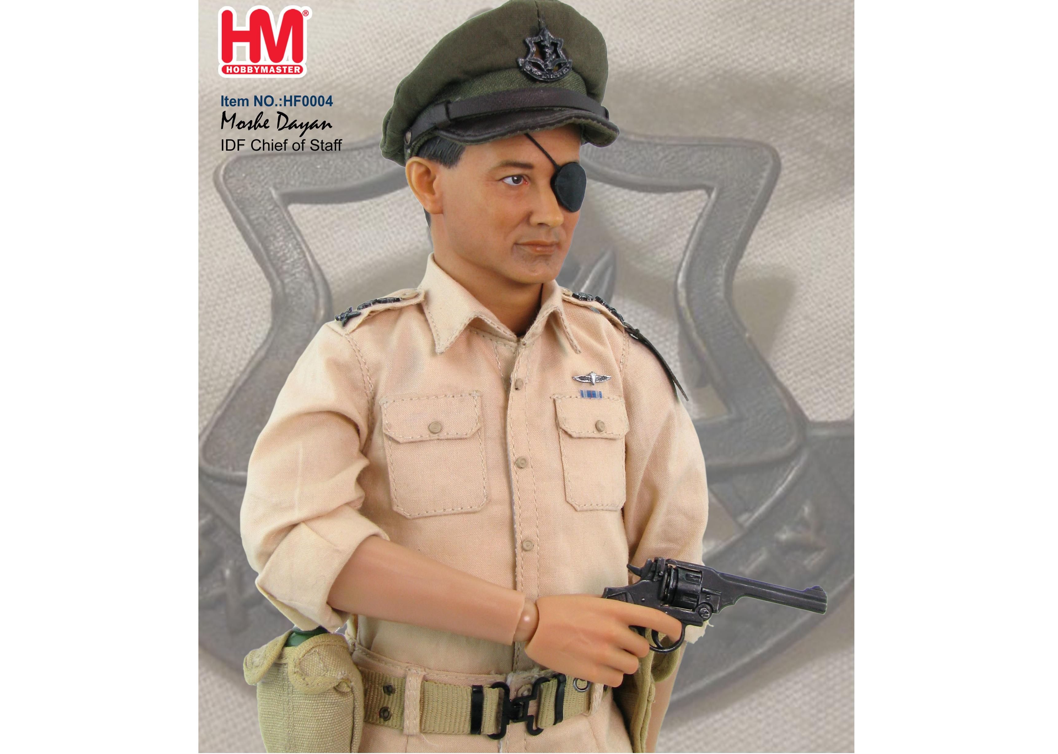 IDF Chief of Staff Moshe Dayan - Hobby Master HF0004