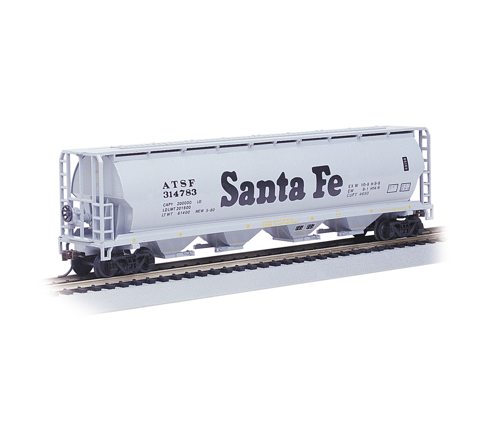 N Scale Bachmann Trains Canadian 4-Bay Cylindrical Grain Hopper CAR SCOULAR #1687 N Scale Bachmann Trains Canadian 4-Bay Cylindrical Grain Hopper CAR SCOULAR #1687