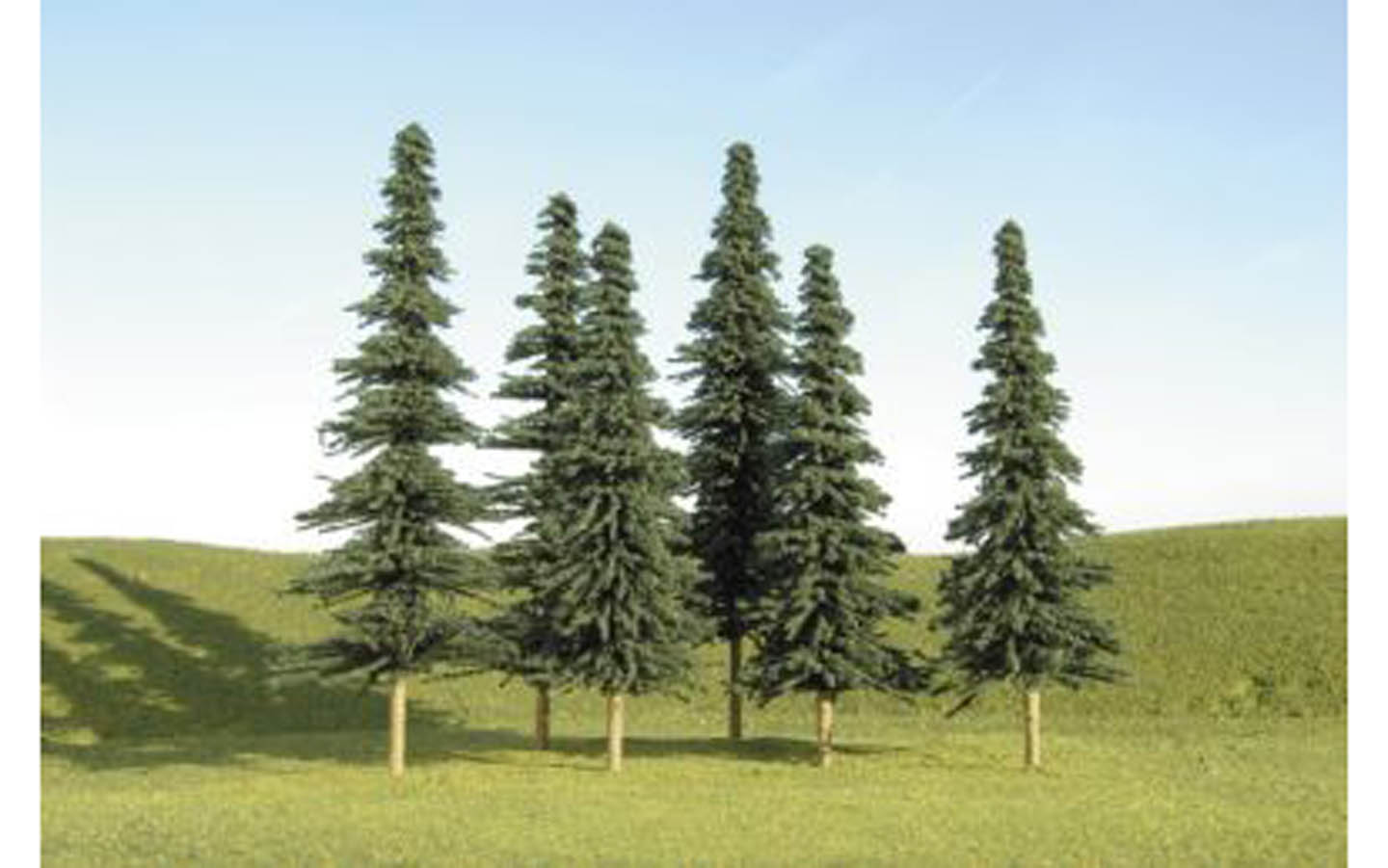 2" 4" Spruce Bulk Trees (36 per bag) Bachmann Trains 32157
