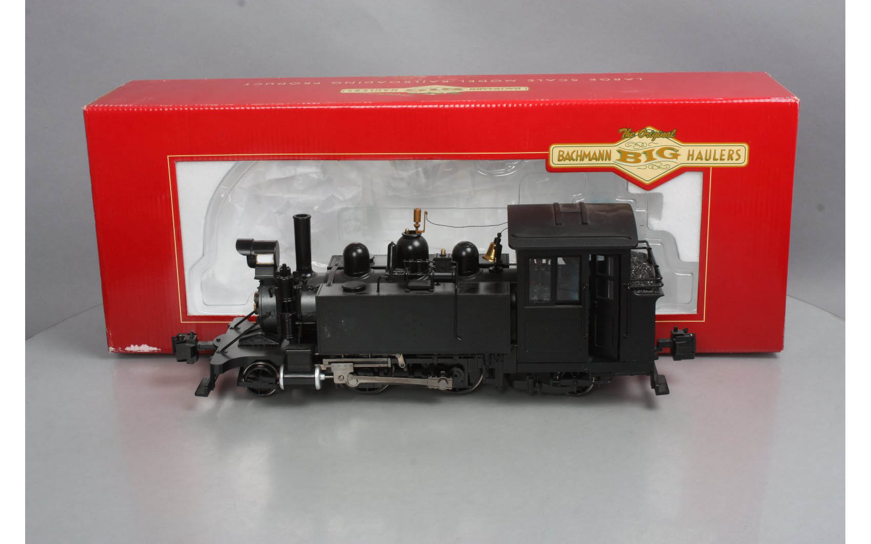Nゲージ Bachmann Steam Locomotive Bachmann 91197 G Scale 2-4-2 Painted/Unlettered Black Steam