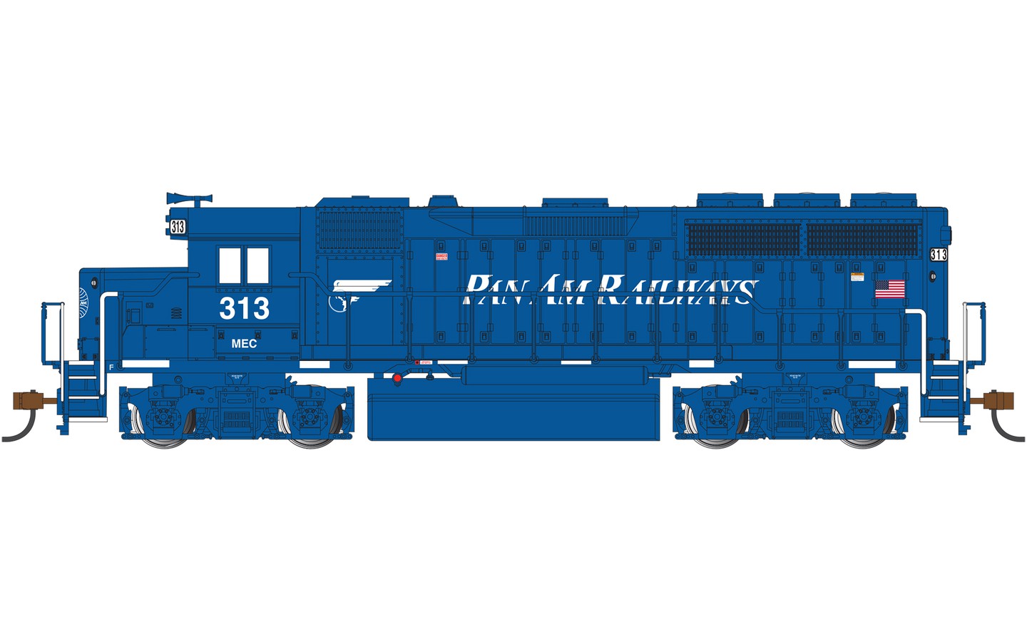 EMD GP40 Pan Am Railways #313 - Bachmann Trains 63544 | kingshobby.com