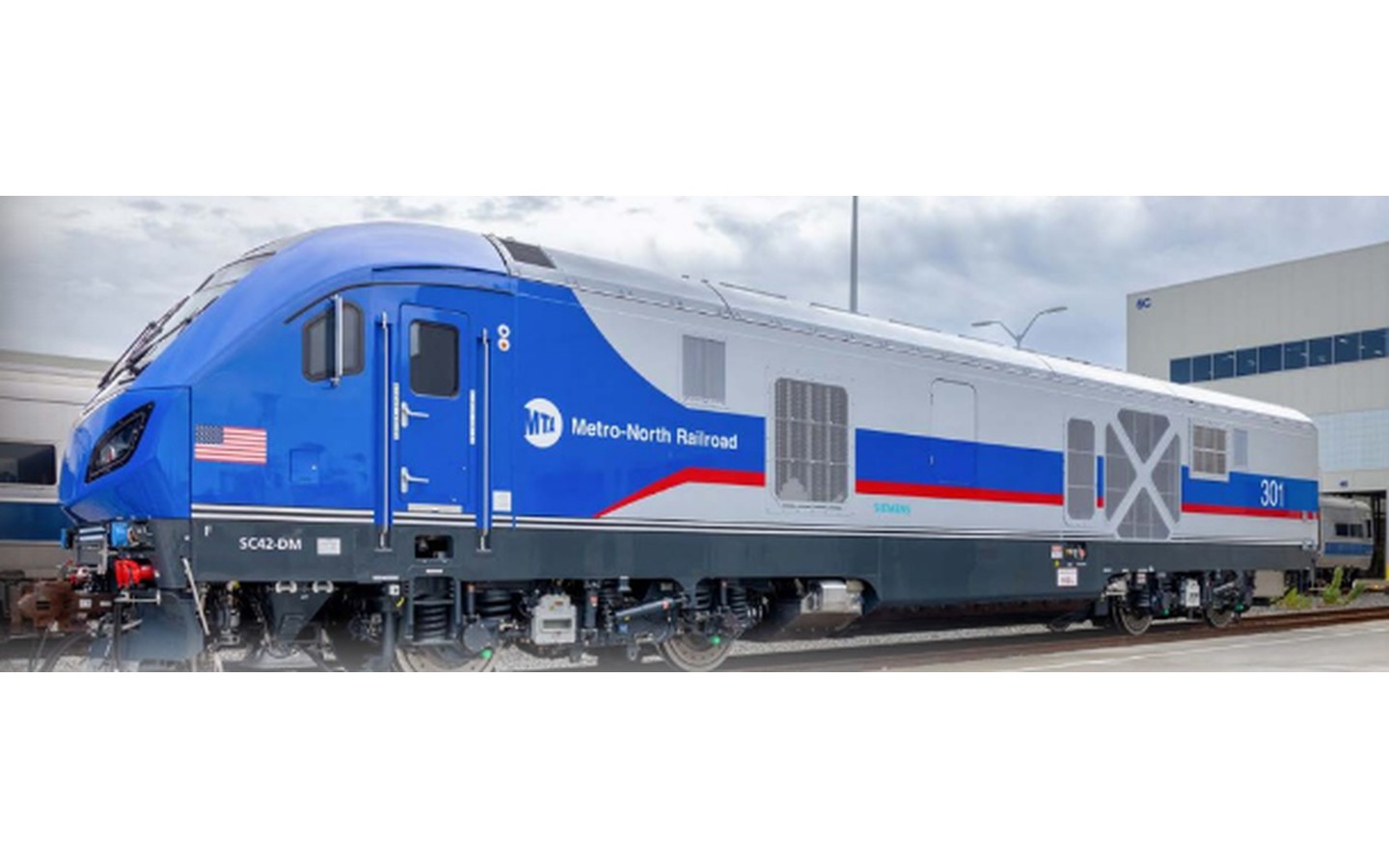Siemens SC42-DM Dual-Mode Charger Metro North Railroad #301