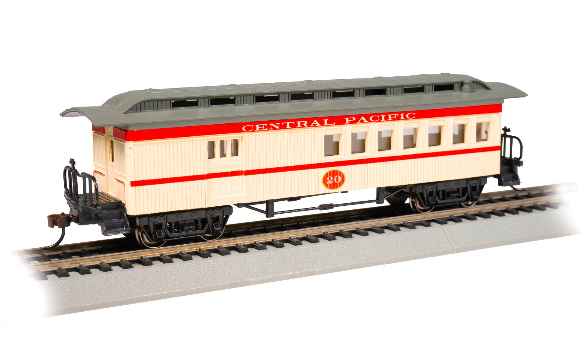 18601880 Passenger Car Combine Central Pacific Bachmann Trains