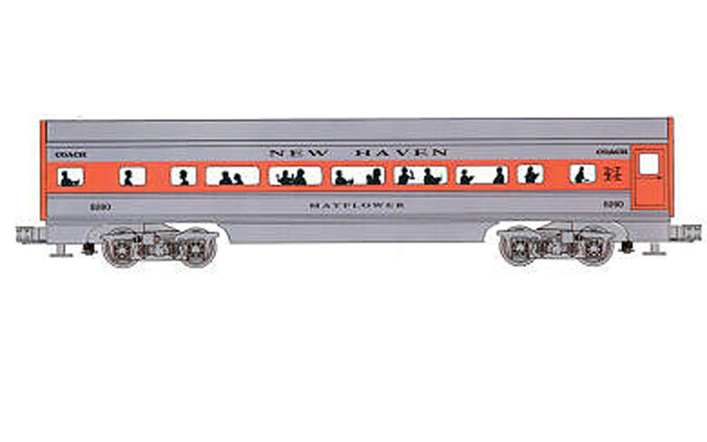 Aluminum Streamliner 2Car Passenger AddOn (60') New Haven