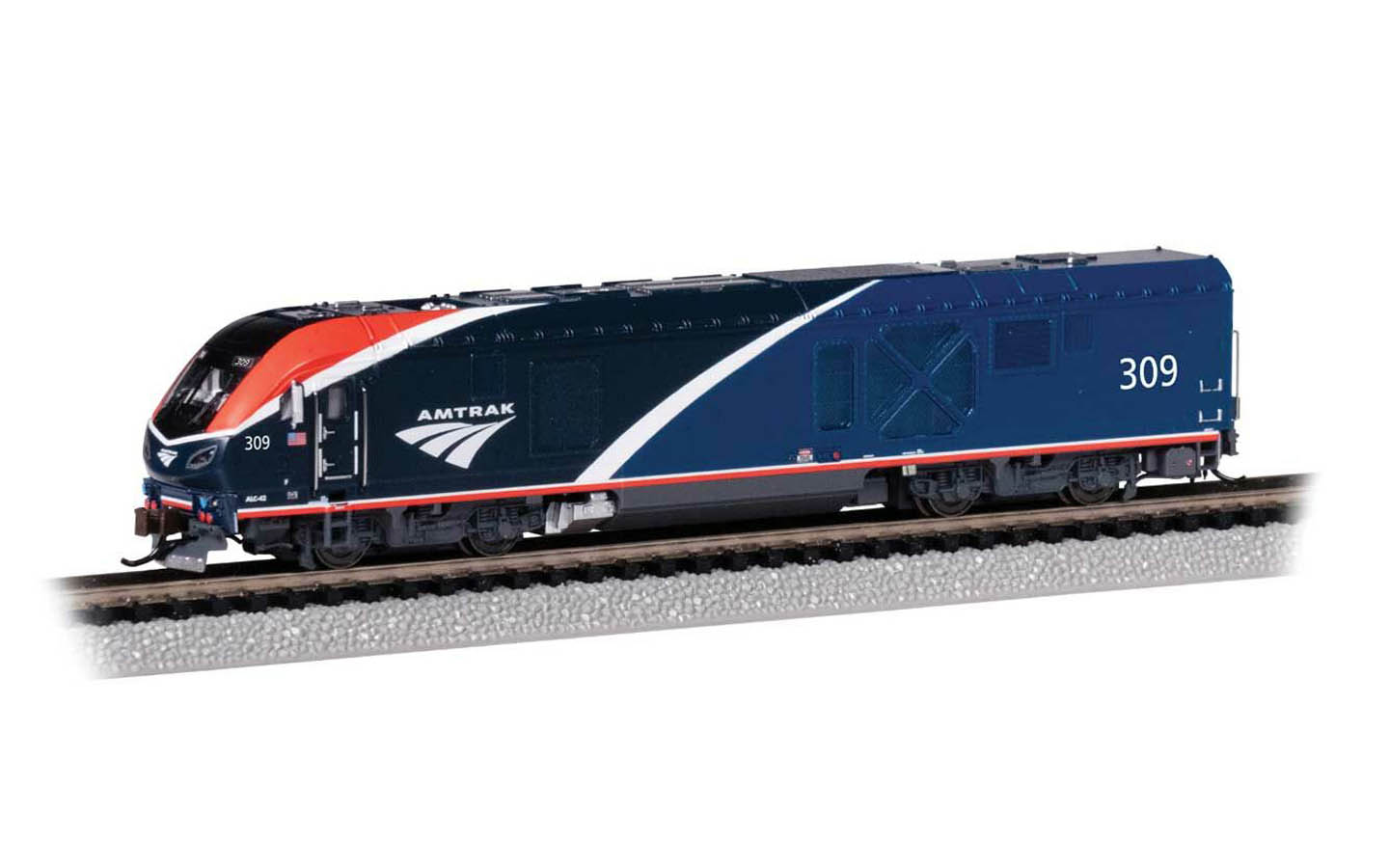 Siemens ALC-42 Diesel Locomotive - Amtrak #309 Phase VII