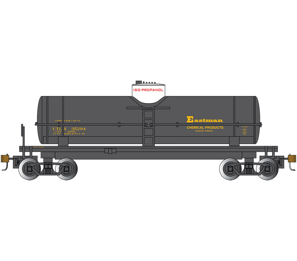 Eastman Chemical Products UTLX No 35294 40 ft SingleDome Tank Car
