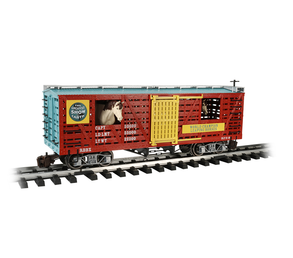 Caboose Ringling Bros. Barnum & Bailey Bachmann - Échelle HO 1:87 - Train Miniature Collection