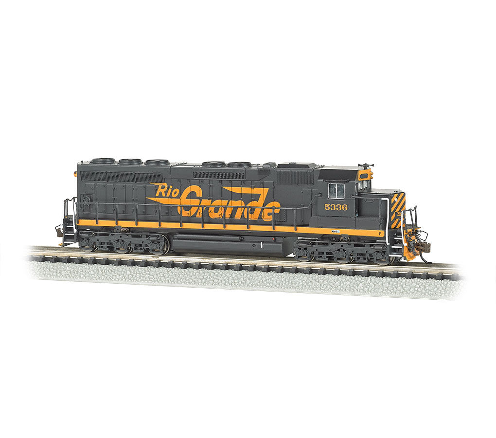 Rio Grande No 5336 - Large Flying Grande - SD45 - DCC Sound Value