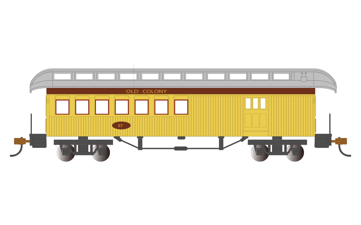 Combine Old Colony Rr Bachmann Trains 156 Kingshobby Com