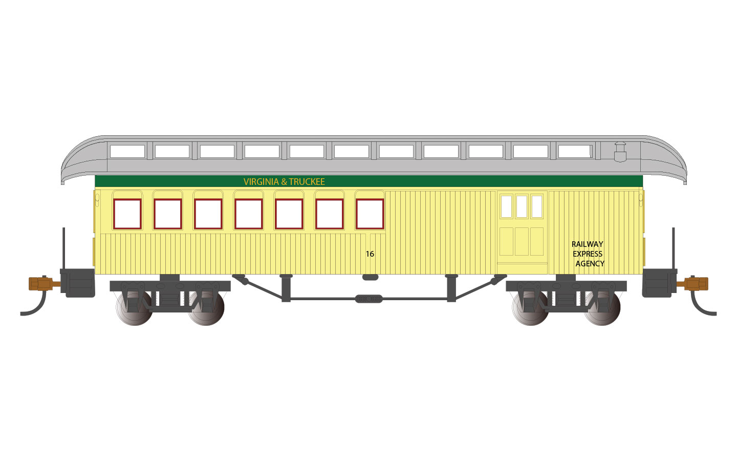 Combine Virginia Truckee Bachmann Trains 157 Kingshobby Com
