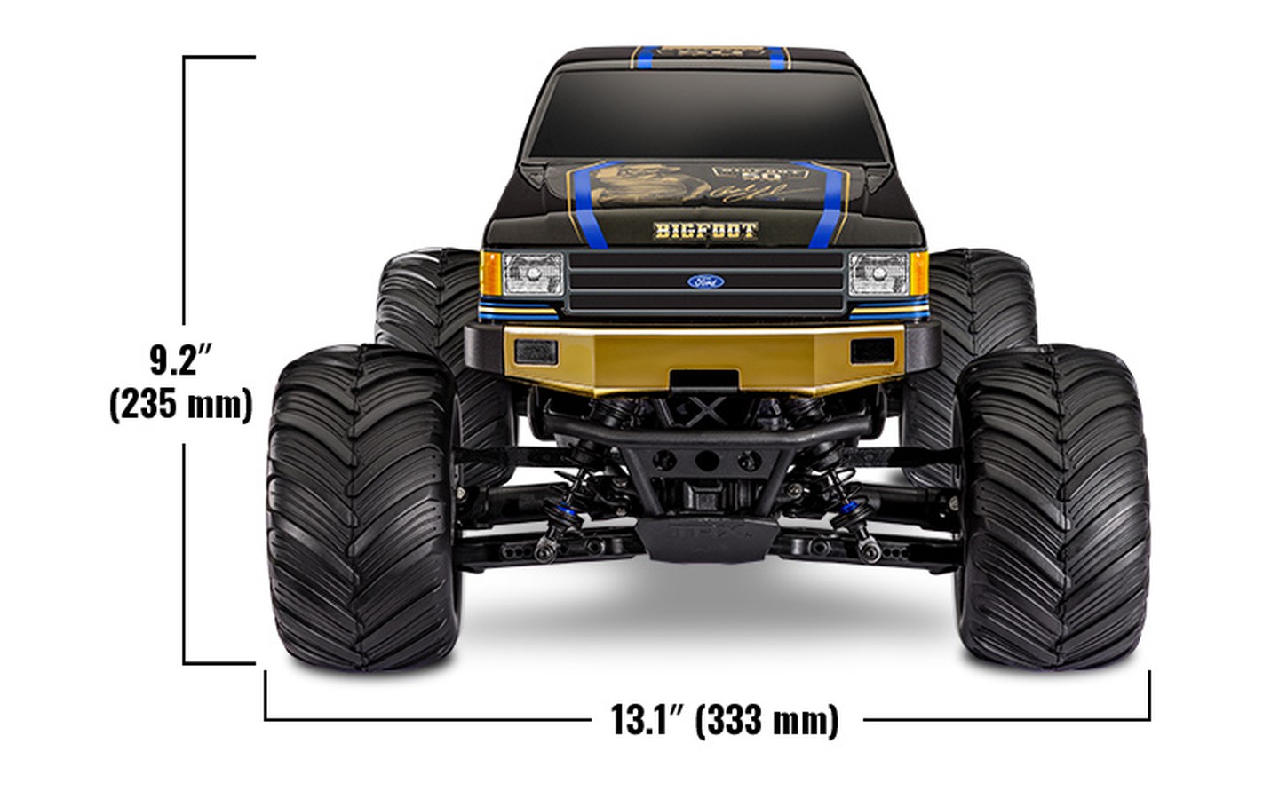 BIGFOOT 50th 4X4 BL-2s - Traxxas 67134-1 | kingshobby.com
