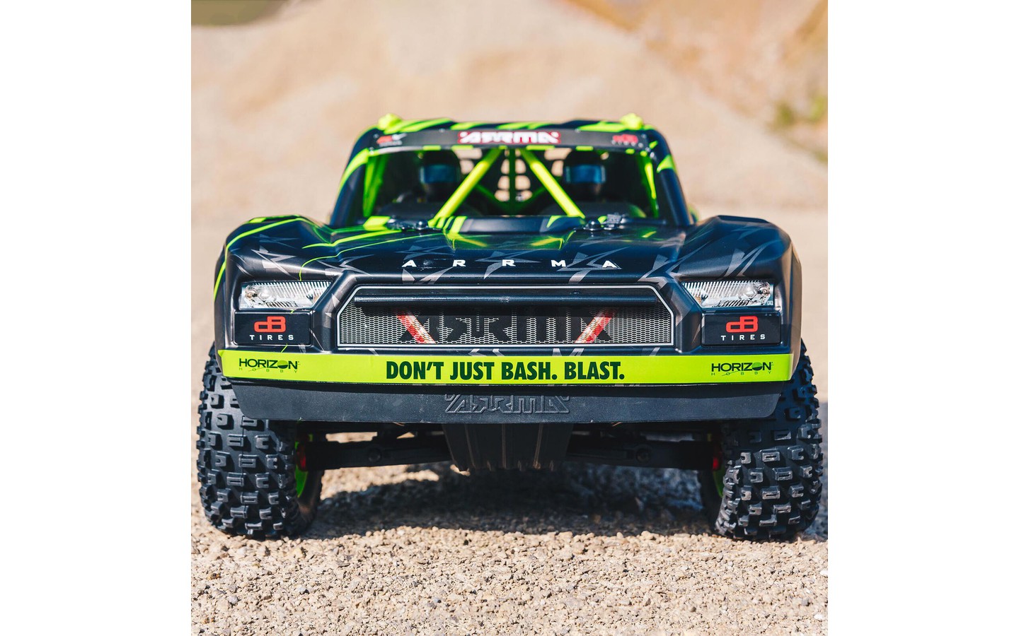 1/7 Mojave 6S 4X4 RTR Brushless Desert Truck Green/Black - Arrma