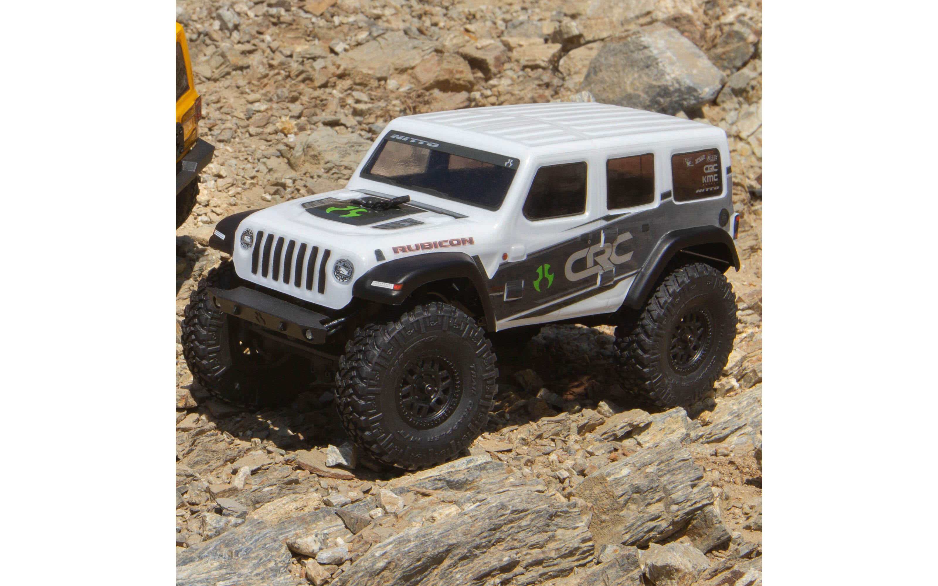 SCX24 2019 Jeep Wrangler JLU CRC 4WD Rock Crawler Brushed RTR
