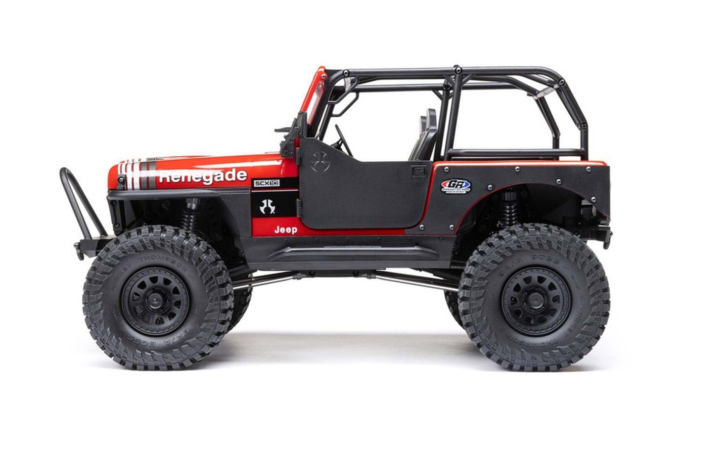 1/10 SCX10 III Jeep CJ-7 4X4 RTR Brushed Rock Crawler Red - Axial