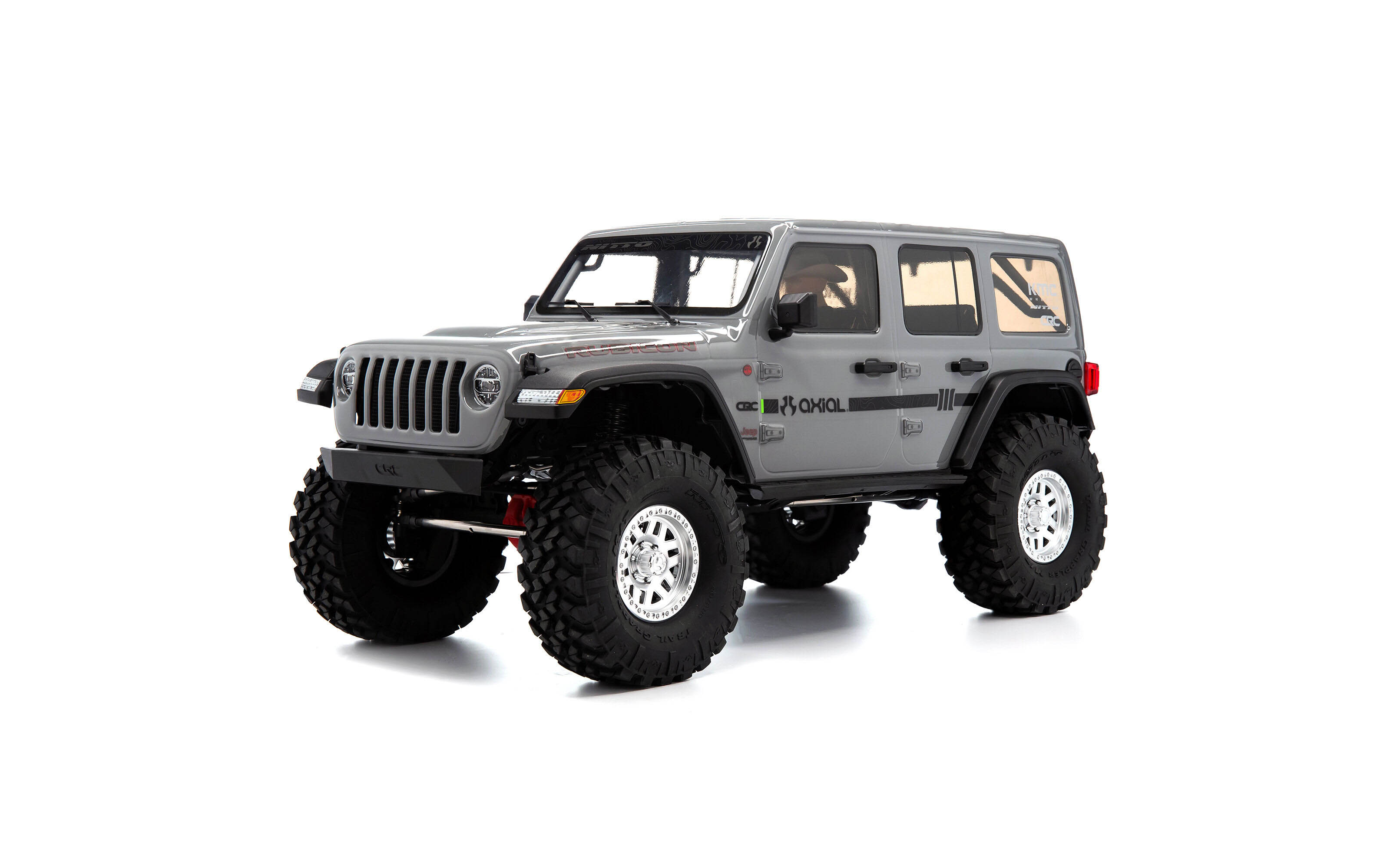 SCX10 III Jeep JLU Wrangler 4X4 RTR Brushed Rock Crawler, Gray