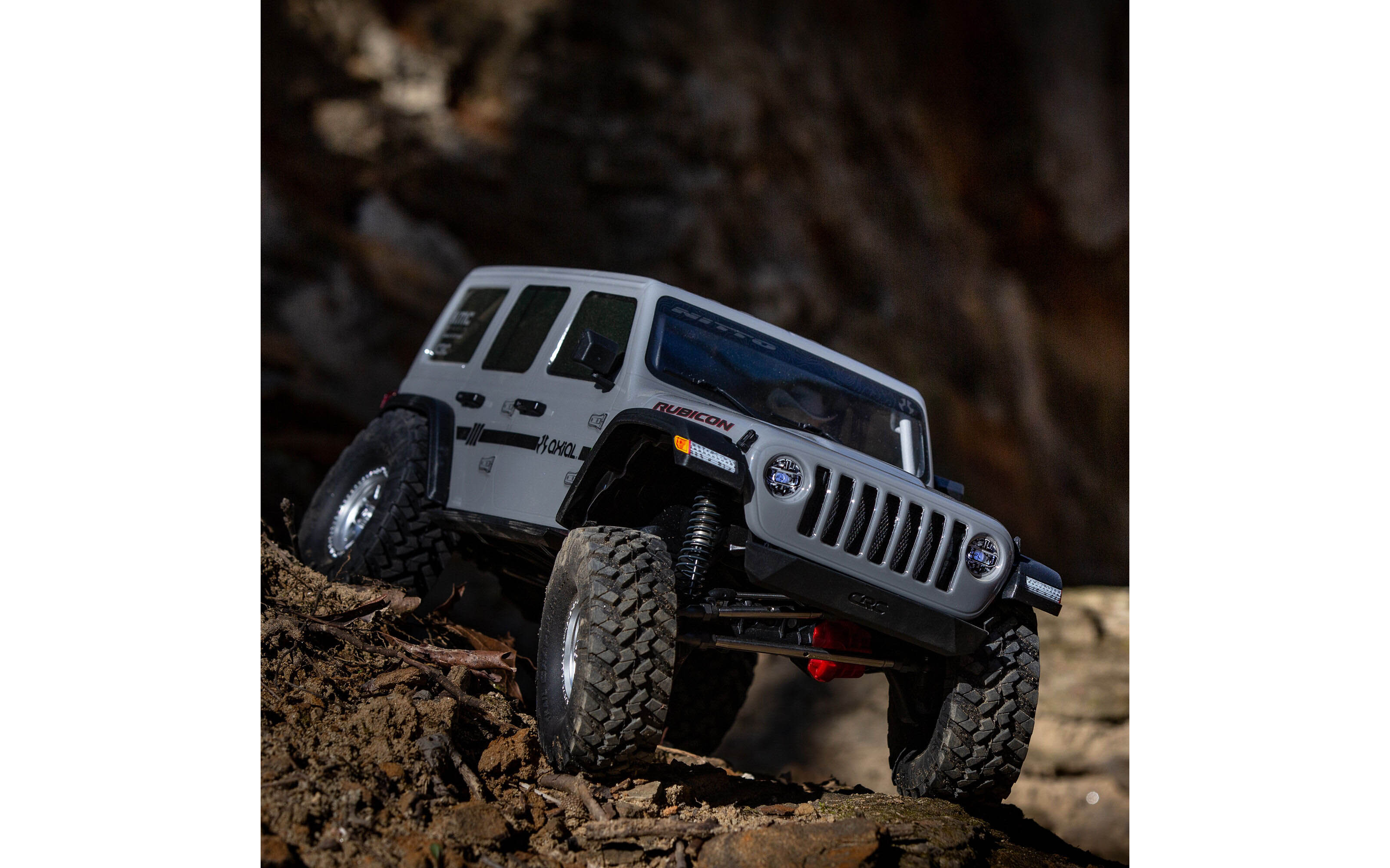 SCX10 III Jeep JLU Wrangler 4X4 RTR Brushed Rock Crawler, Gray