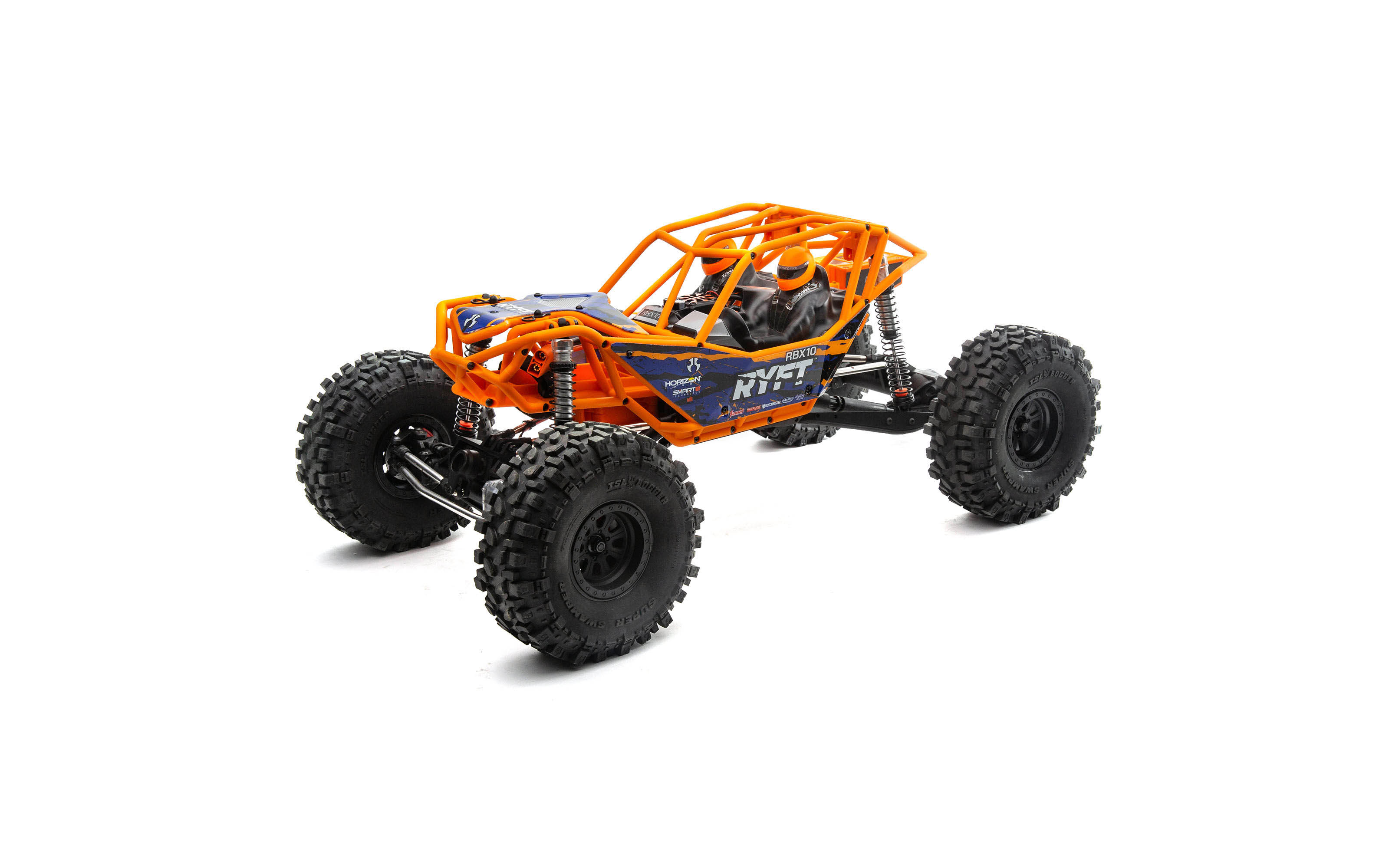 RBX10 Ryft 4X4 RTR Brushless Rock Bouncer Orange - Axial