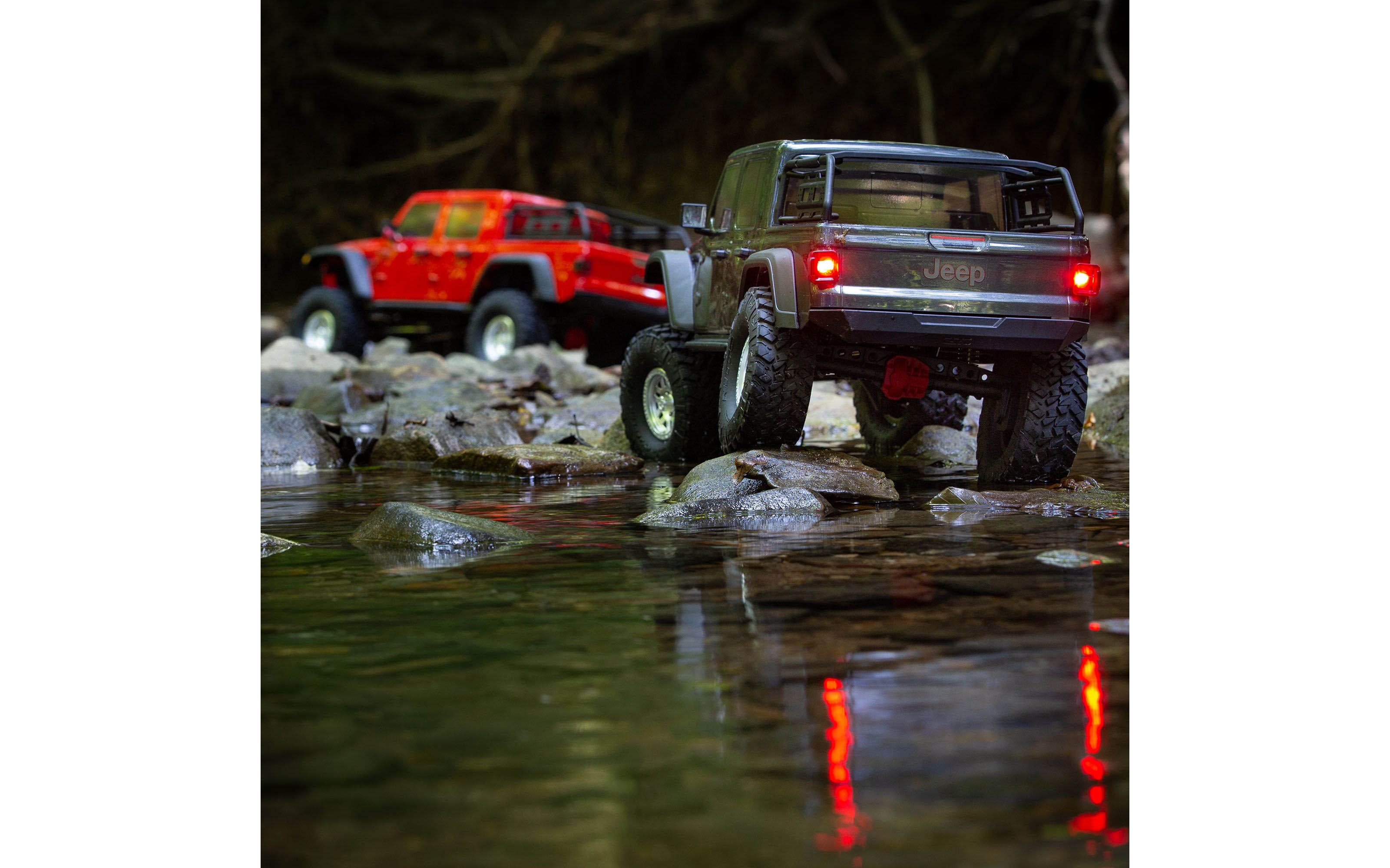 SCX10 III Jeep JT Gladiator 4X4 RTR Brushed Rock Crawler