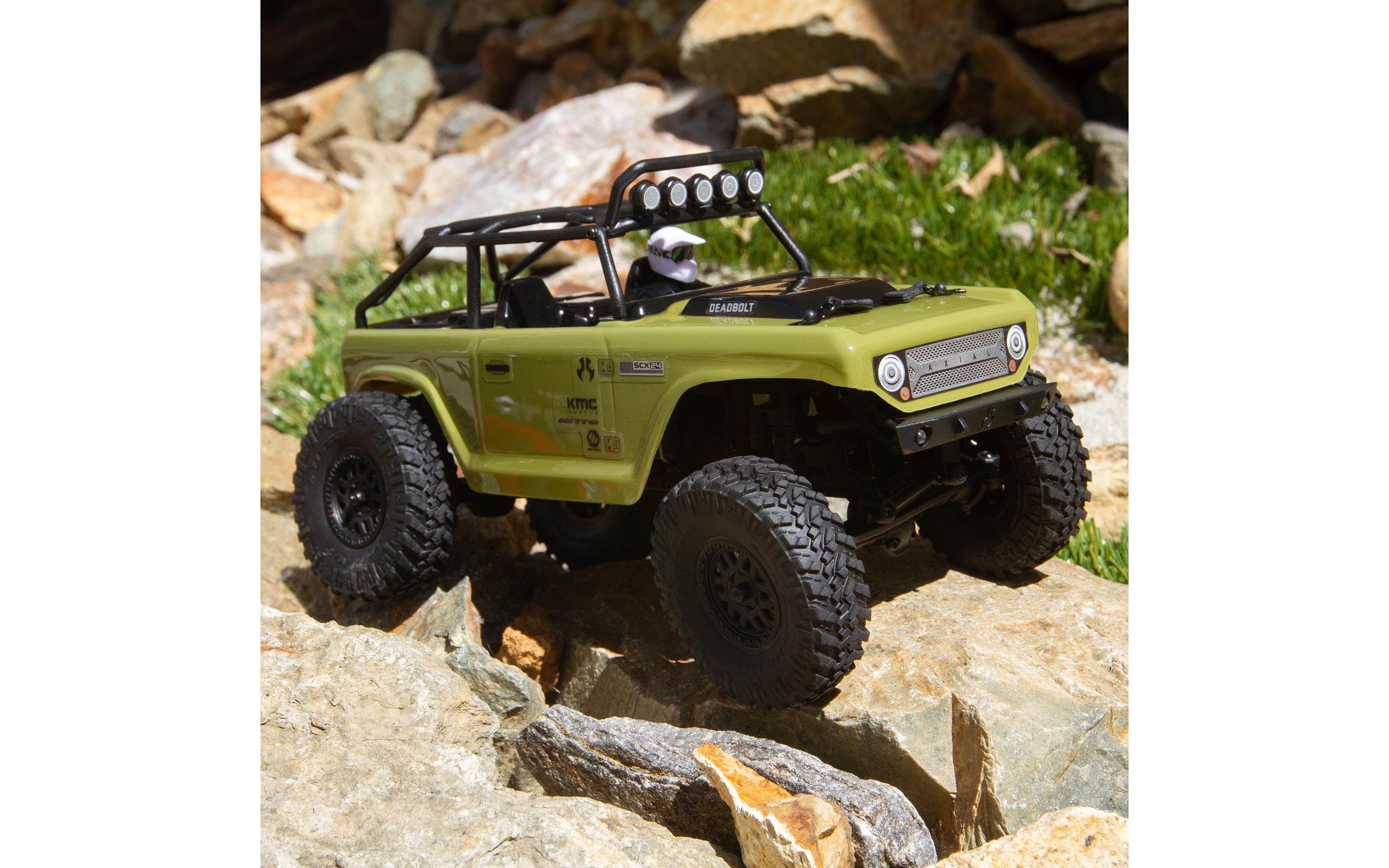 AXIAL scx24 デッドボルト　ジャンク アキシャル 1/24 SCX24 デッドボルト 4WD ロック クローラー RTR