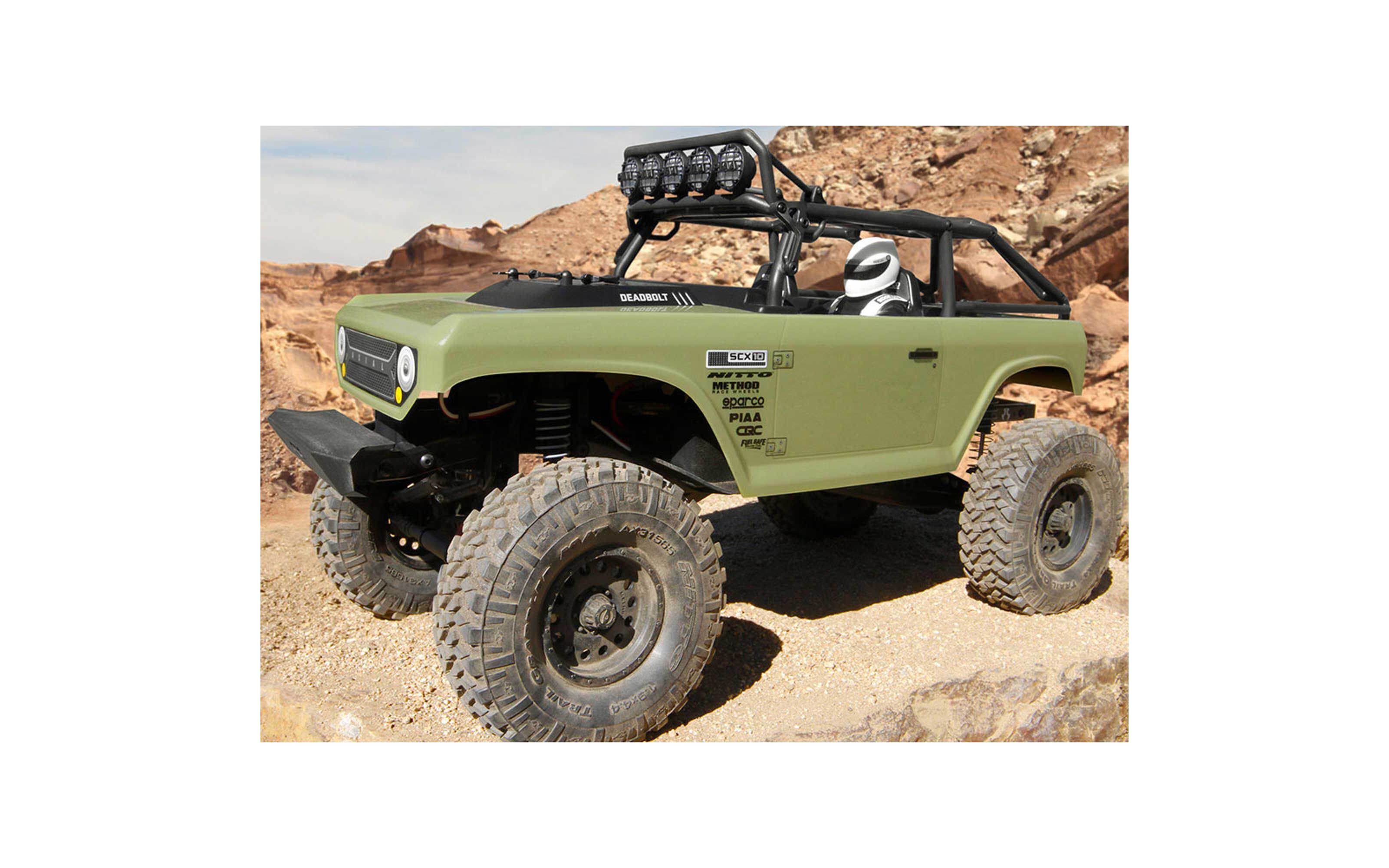 SCX10 II Deadbolt 4X4 Brushed RTR - Axial AXID9066 | kingshobby.com