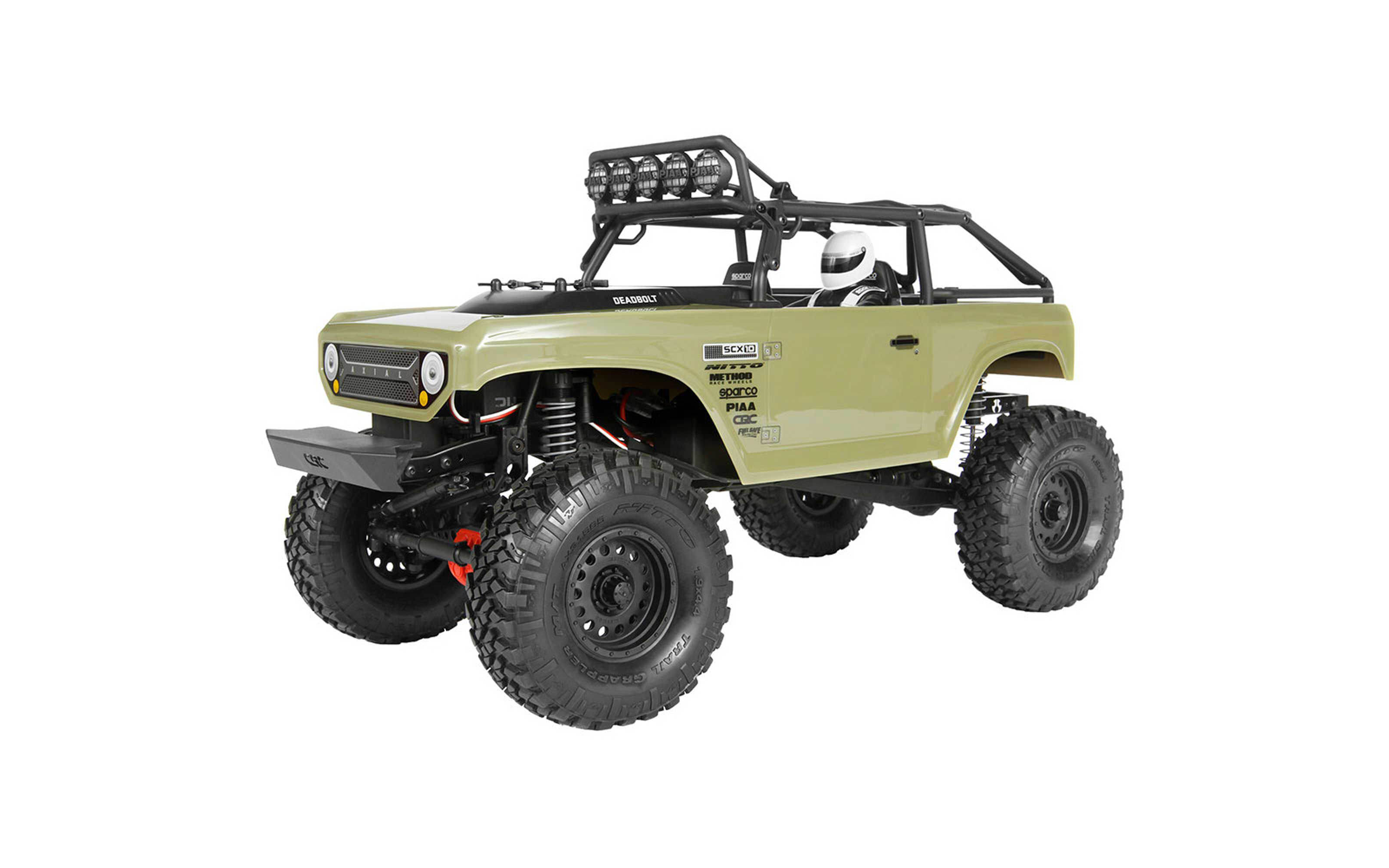 SCX10 II Deadbolt 4X4 Brushed RTR - Axial AXID9066 | kingshobby.com