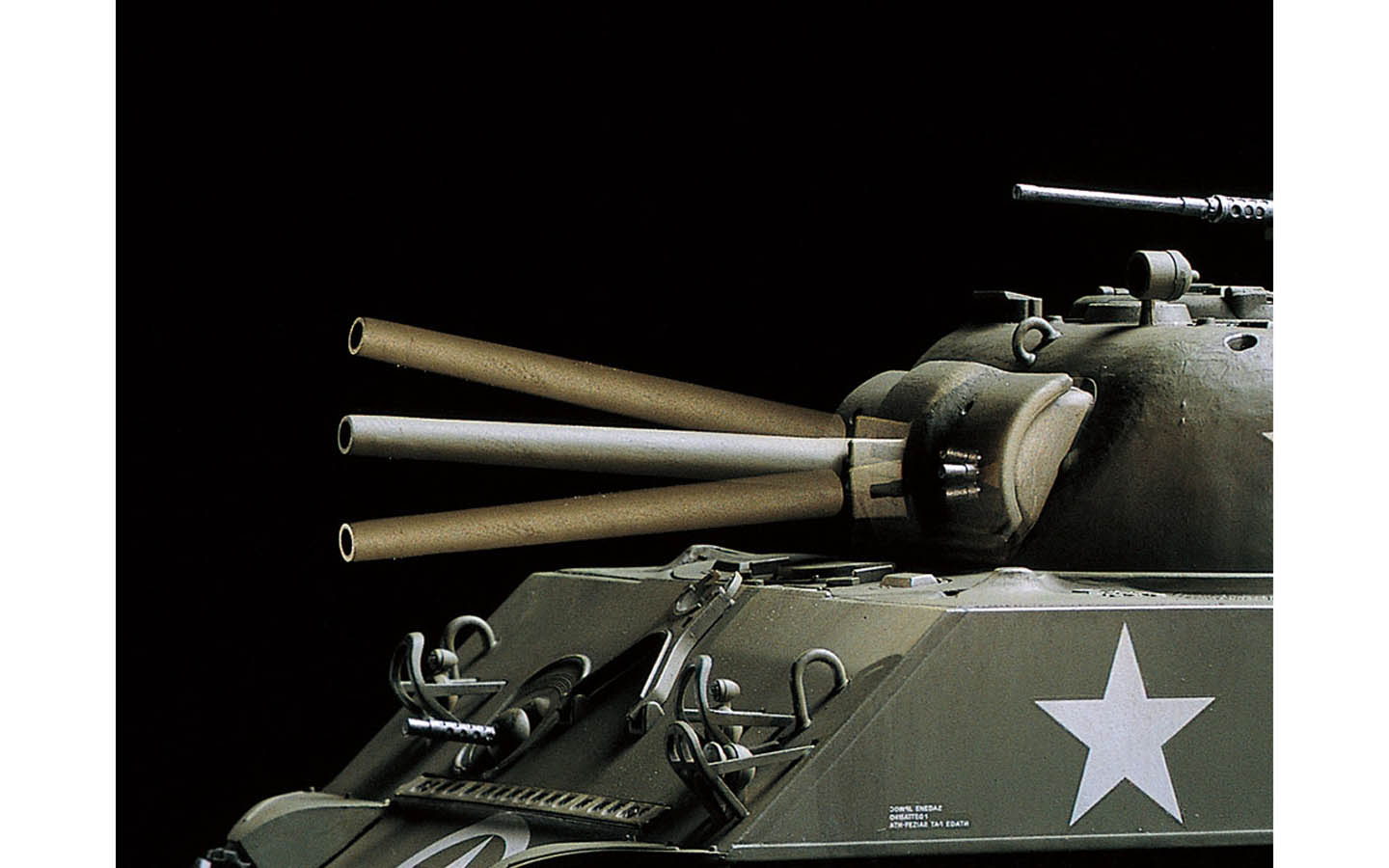 RC US Med Tank M4A3 Sherman - with Control Unit - Tamiya 48217